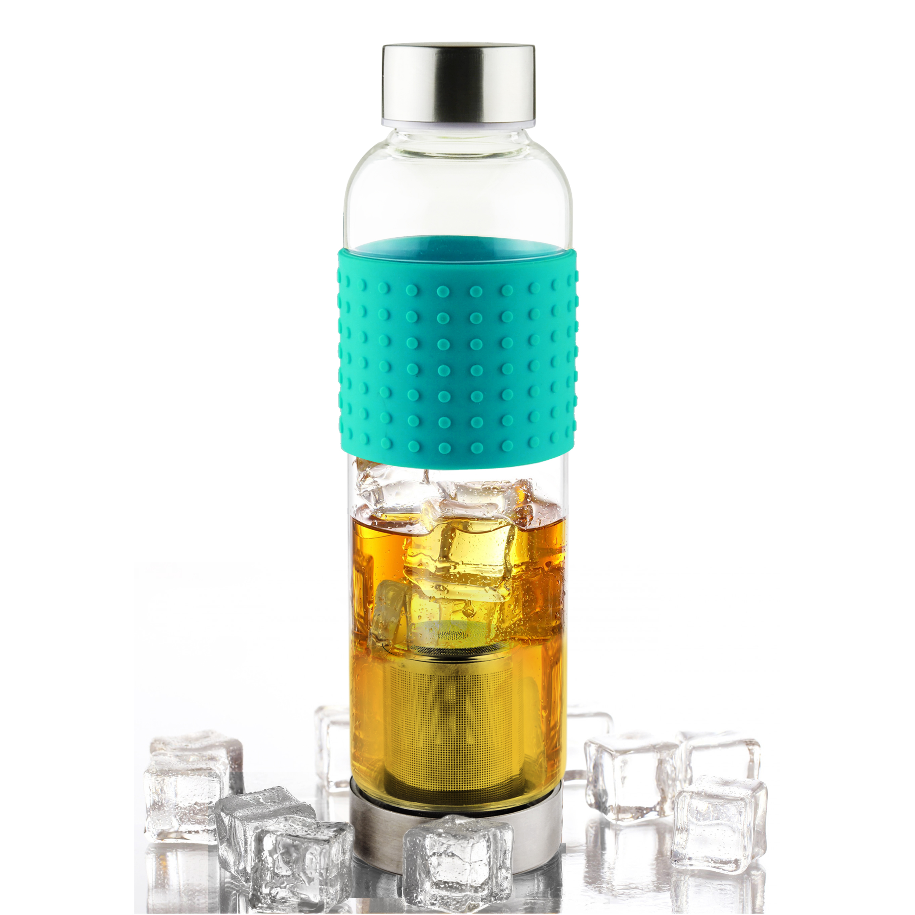 Термобутылка ICE T 2 GO, 400 мл, бирюзовая-1