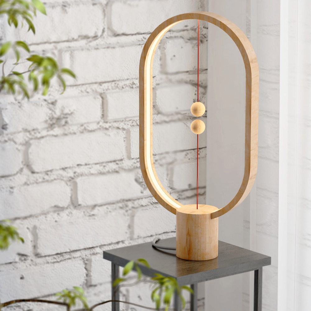 Интерьерная лампа с магнитным управлением и батареей Gizetto, Коричневый-1