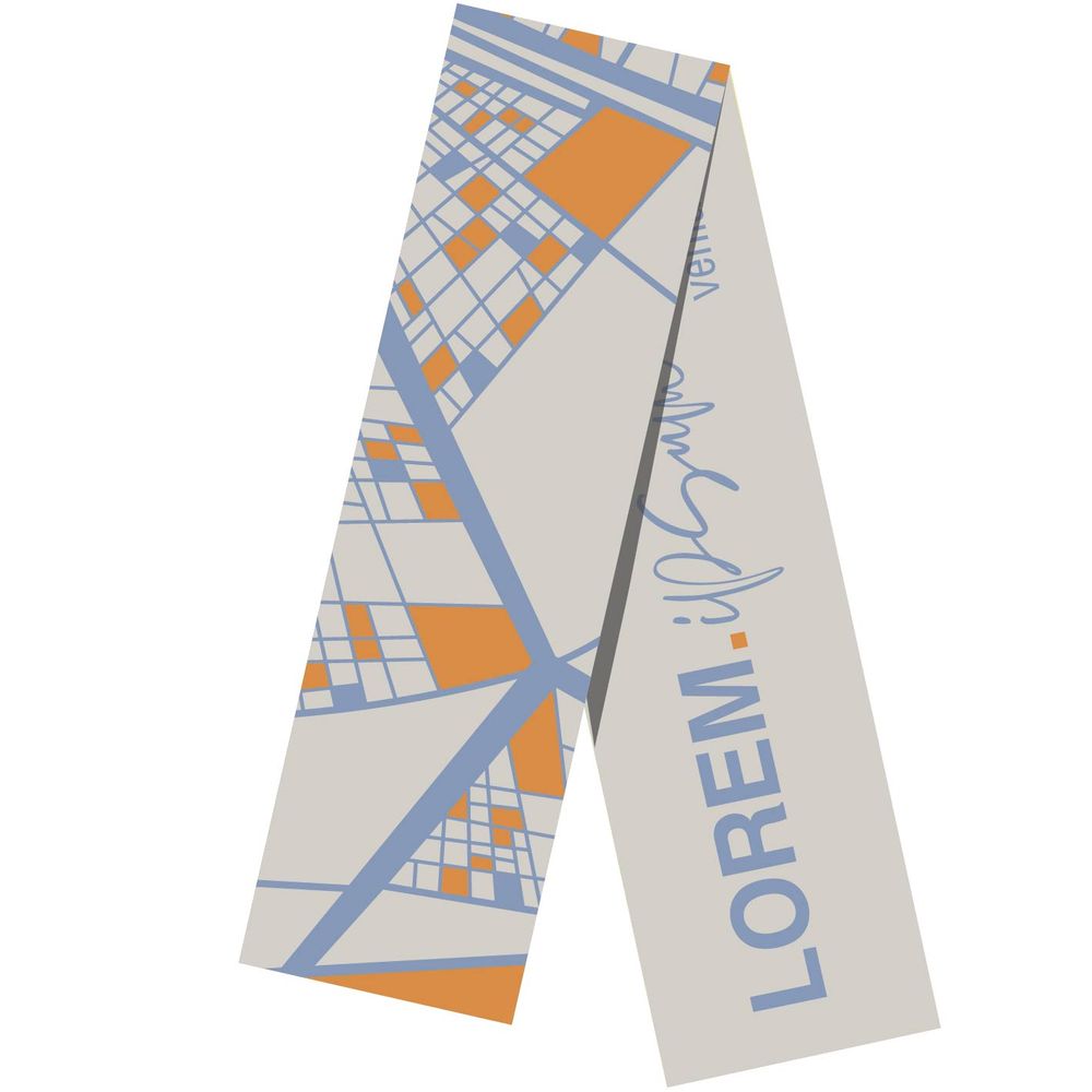 Шарф Tricksy Classic Net, XXL на заказ, полушерсть-0