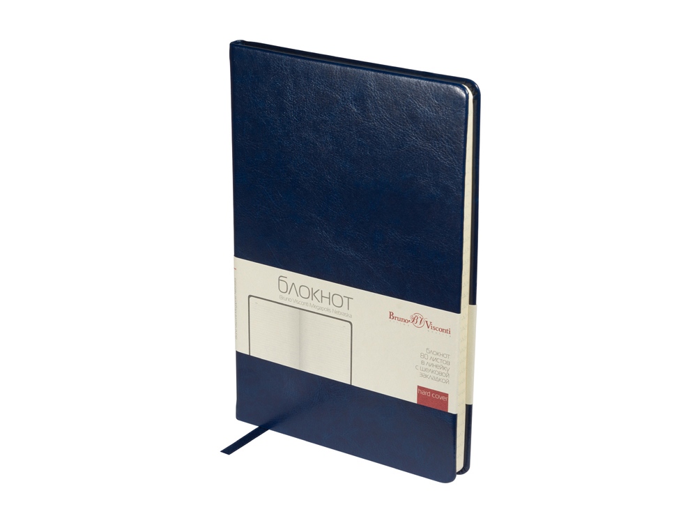 Блокнот А5 Megapolis Nebraska, синий-0