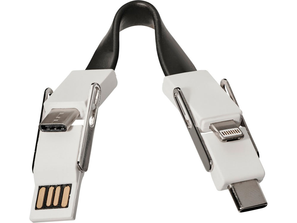 Кабель One 4 в 1, черный-5