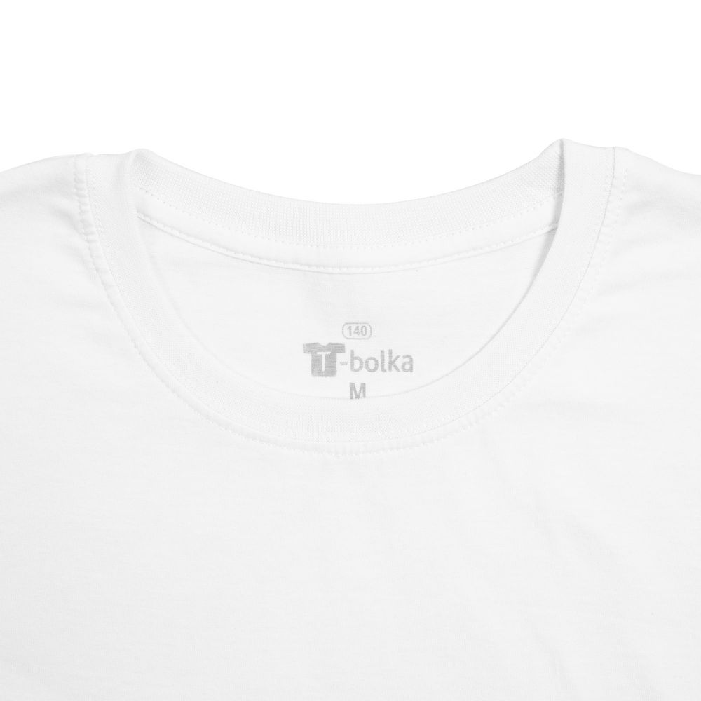 Футболка унисекс T-bolka 140, белая-1