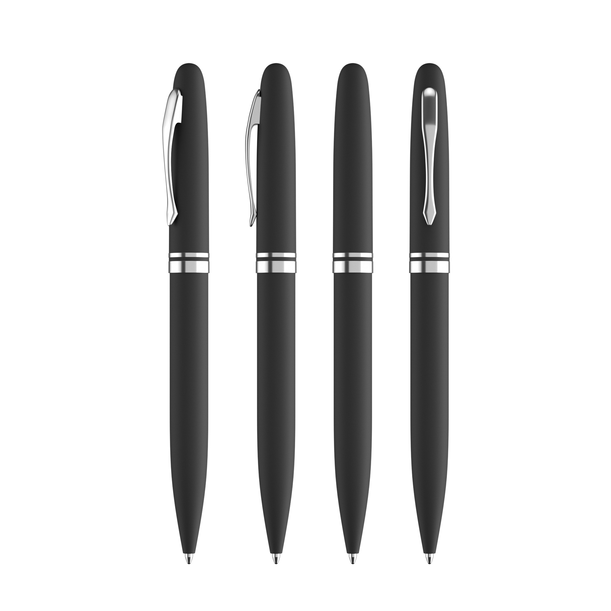 Ручка шариковая "Moon", покрытие soft touch-1