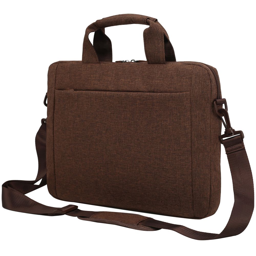 Сумка для ноутбука L224, коричневая-0
