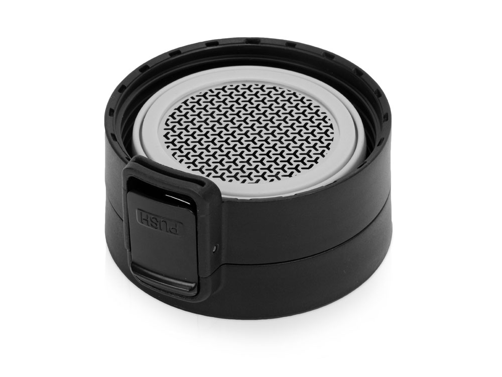 Герметичная термокружка Trigger 380мл, черный-6