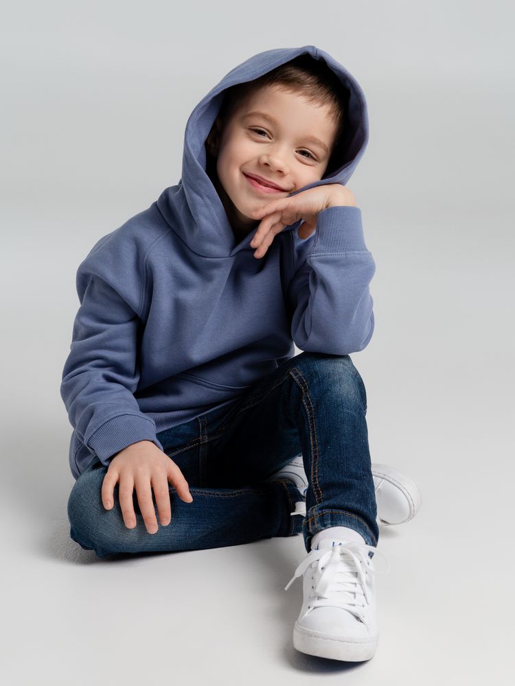 Толстовка детская Stellar Kids, синяя-5