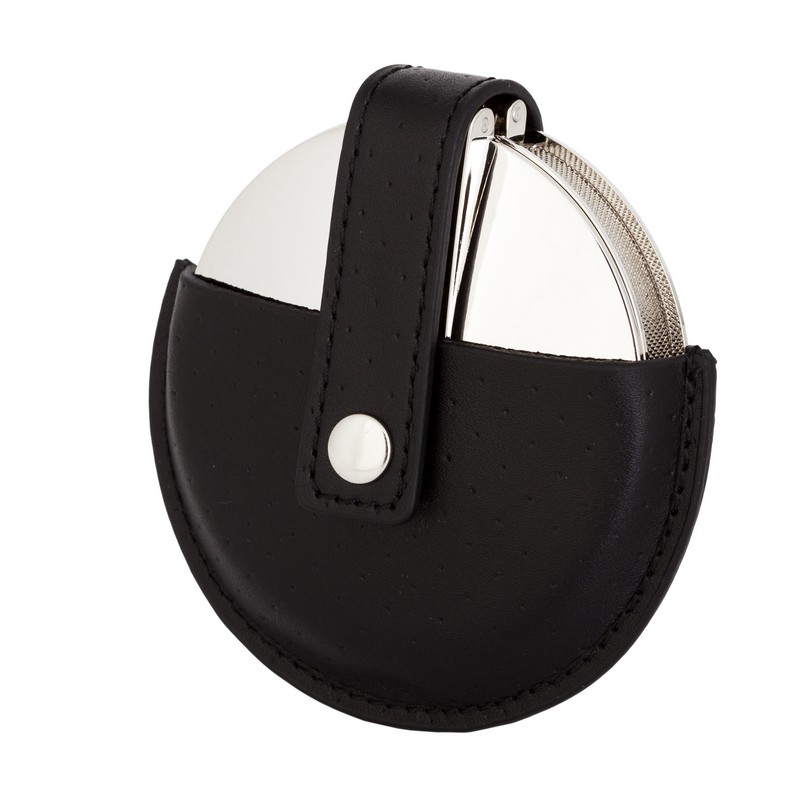 Часы дорожные "Портсмут" в кожанном футляре-2