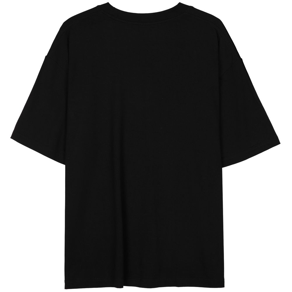 Футболка оверсайз унисекс Lavinia, черная-3