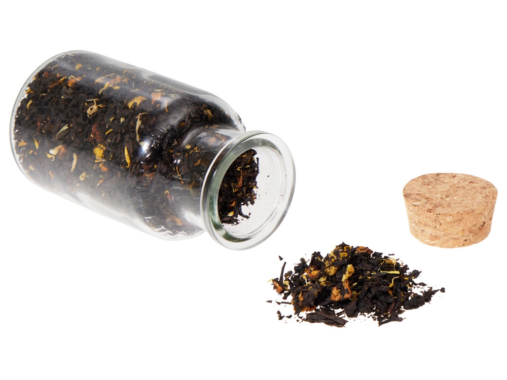 Сокочай. Чай черный, пропитанный соком ананаса, с кусочками ананаса, манго и маракуйей, календула, 65 г.-1