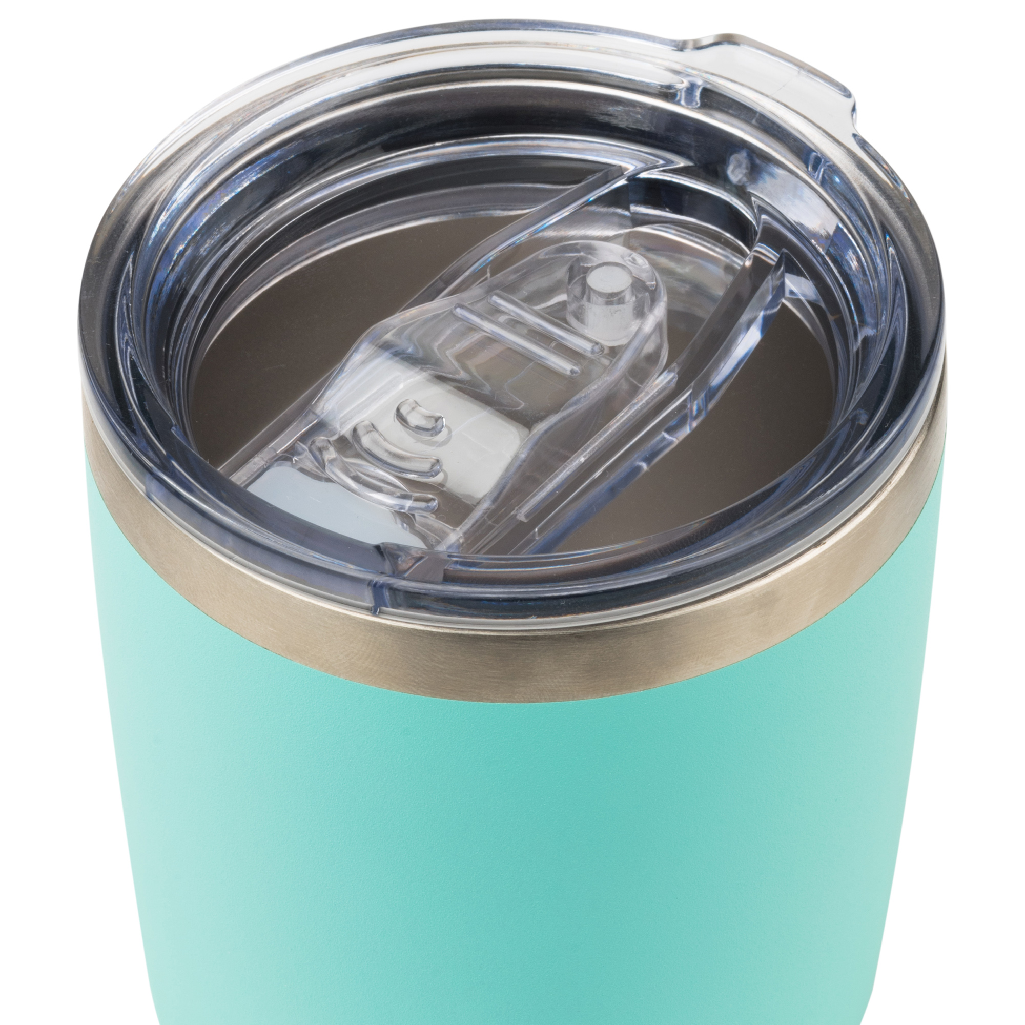 Термокружка вакуумная Вива (Viva), аква-2