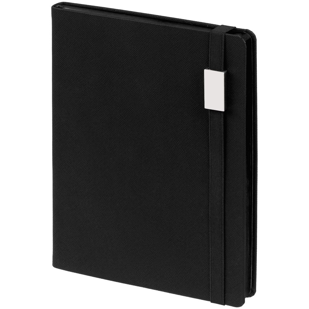 Ежедневник Must Metal, датированный, черный-0