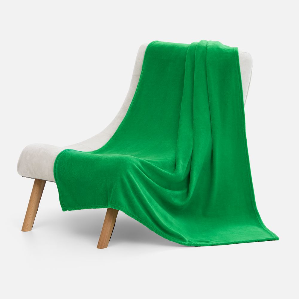 Плед Plush, зеленый-2