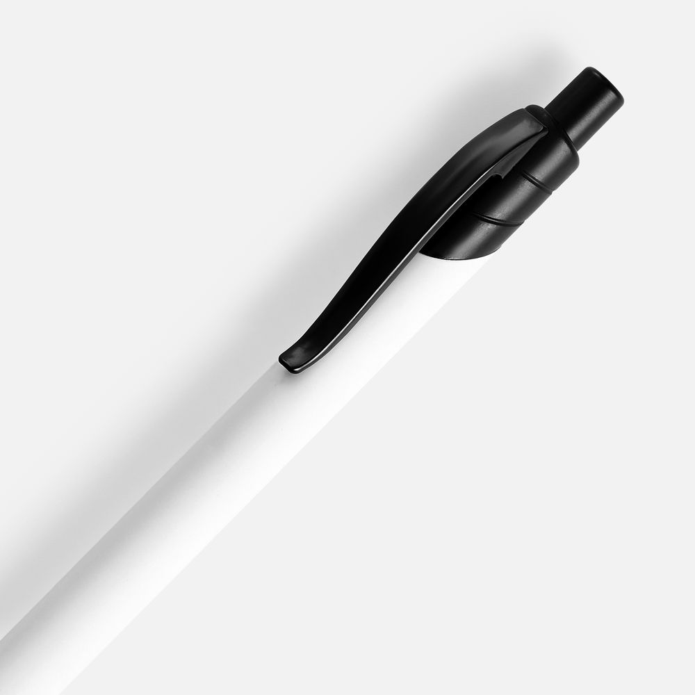 Ручка шариковая Undertone Black Soft Touch, белая-0