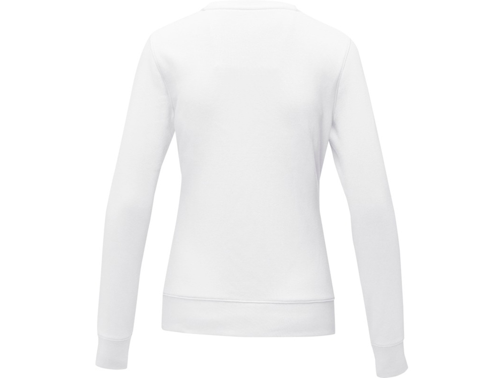 Женский свитер Zenon с круглым вырезом, белый-2