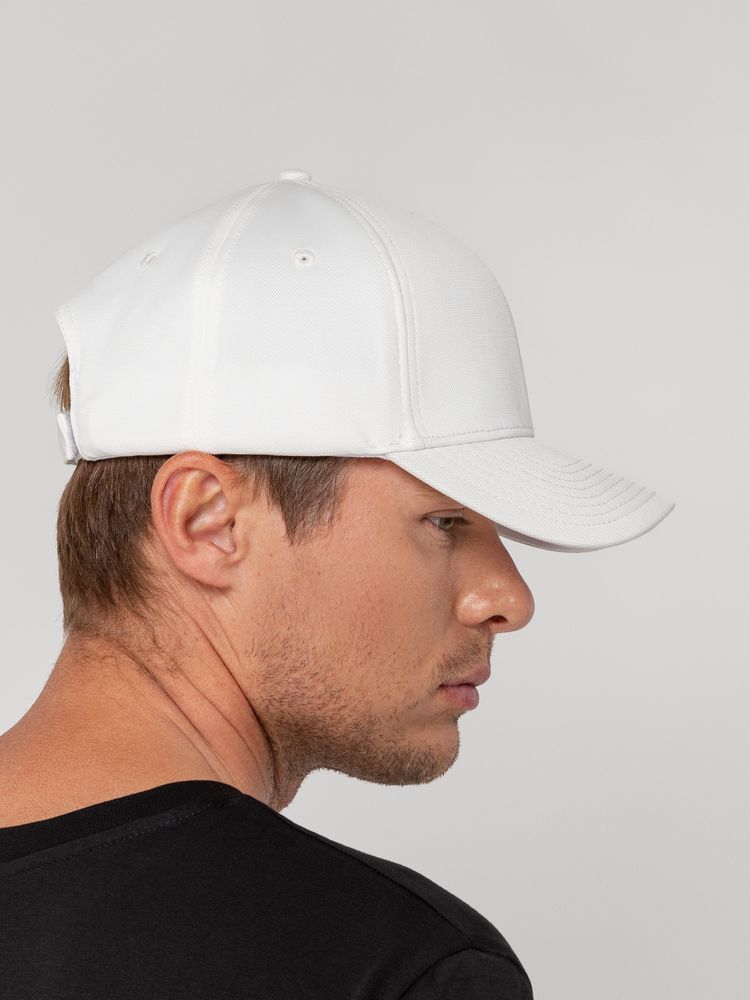 Бейсболка Harris, белая-4