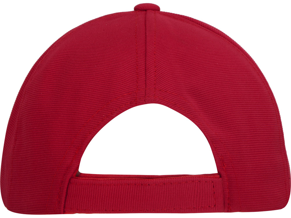 Бейсболка из структурной ткани Fargo, красный-6