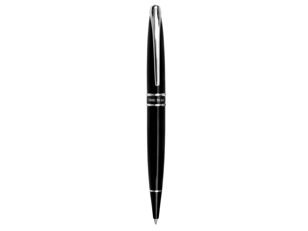 Ручка шариковая Cerruti 1881 модель Silver Clip  в коробке-2