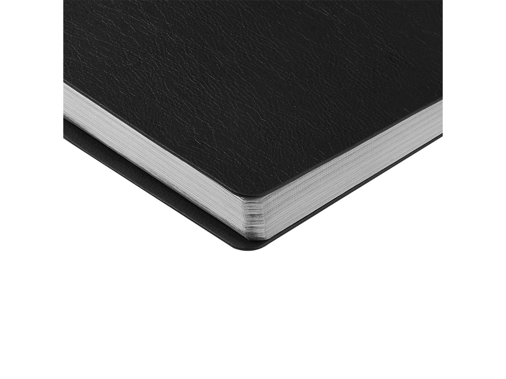 Ежедневник полудатированный А5 Orbit, черный-4