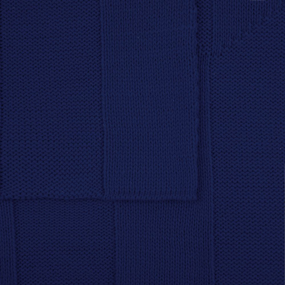 Плед Rombus, темно-синий (сапфир)-4