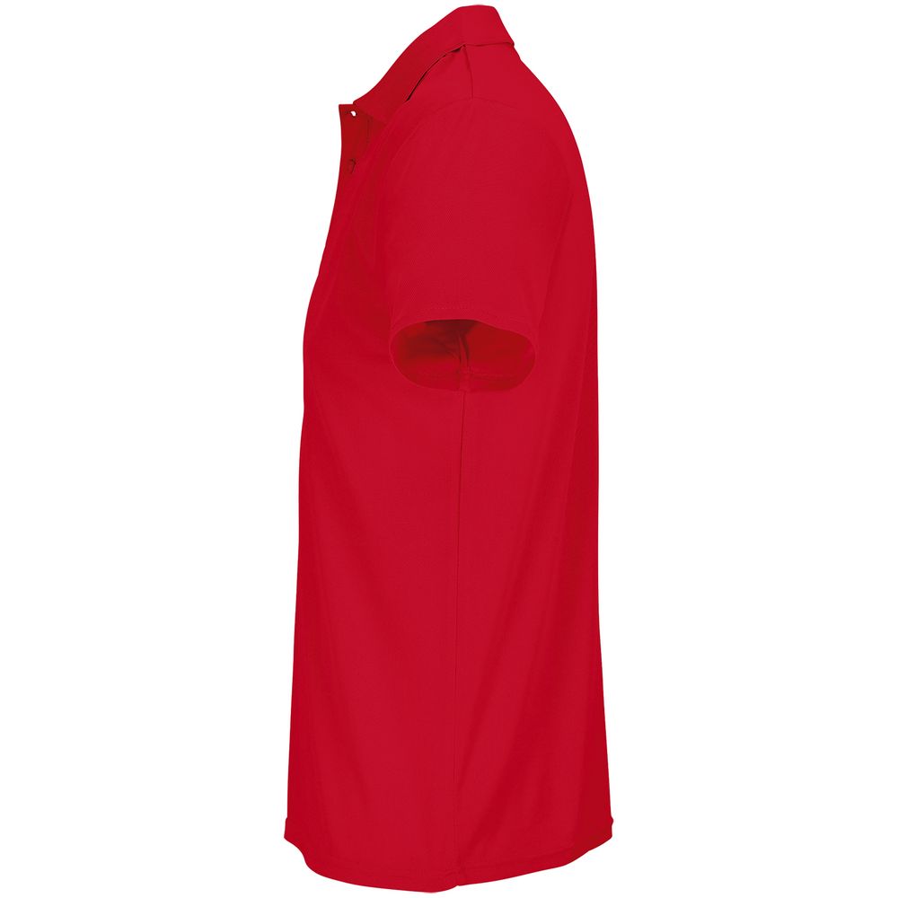 Рубашка поло унисекс Pitcher, красная-1