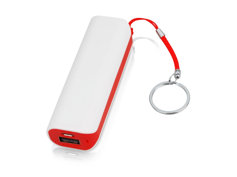 Портативное зарядное устройство (power bank) Basis, 2000 mAh, красный-0
