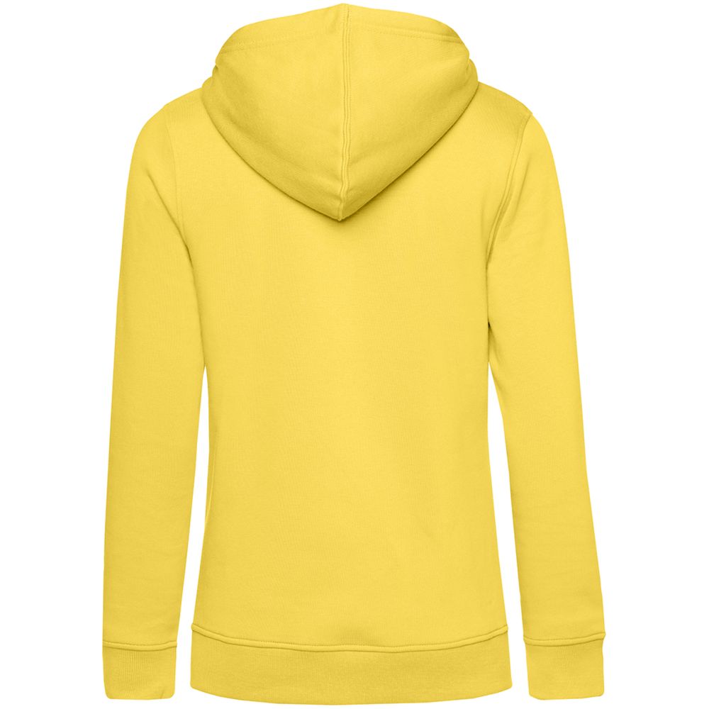 Толстовка с капюшоном женская BNC Inspire (Organic), желтая-2
