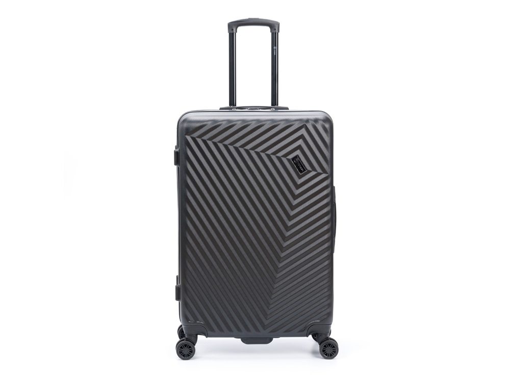 Чемодан TORBER Lama, чёрный, ABS-пластик, 49 х 29,5 х 77 см, 92 л-2