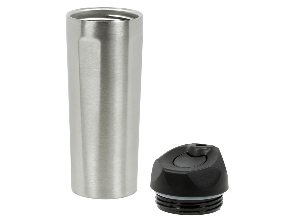 Термокружка EASY ACCESS, 420 мл, серебристый-3