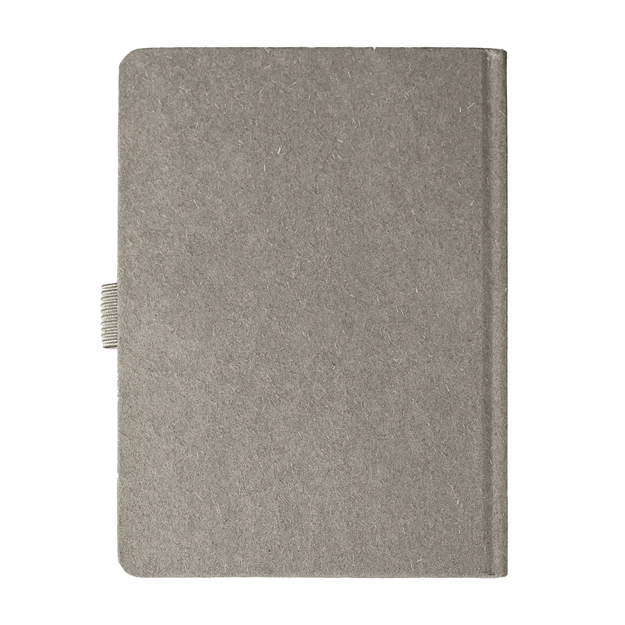 Блокнот MEMO, размер 130*170 мм, серый, блок в клетку, серый-2