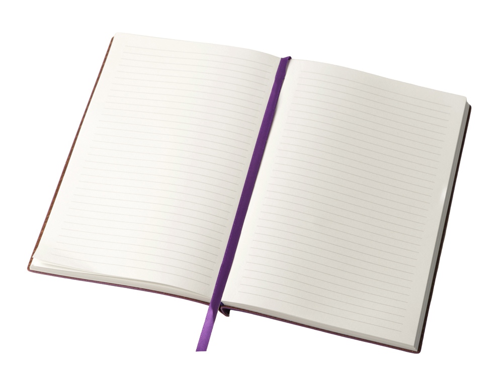Блокнот А5 Scribe, гибкая обложка, 96 листов 80 гр/м2 , фиолетовый-4