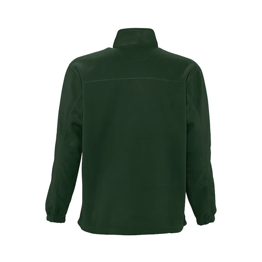 Толстовка унисекс флисовая NESS 300, темно-зелёный-2