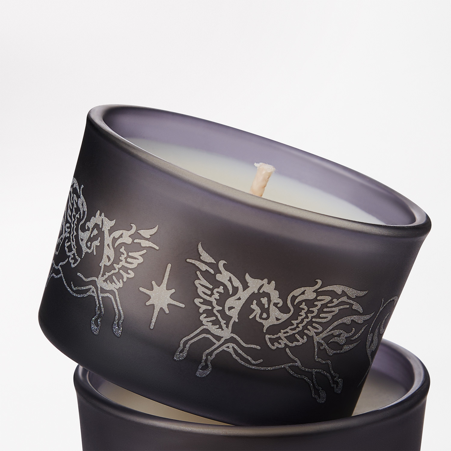 Набор ароматических свечей Сенто (Sento), серый-8