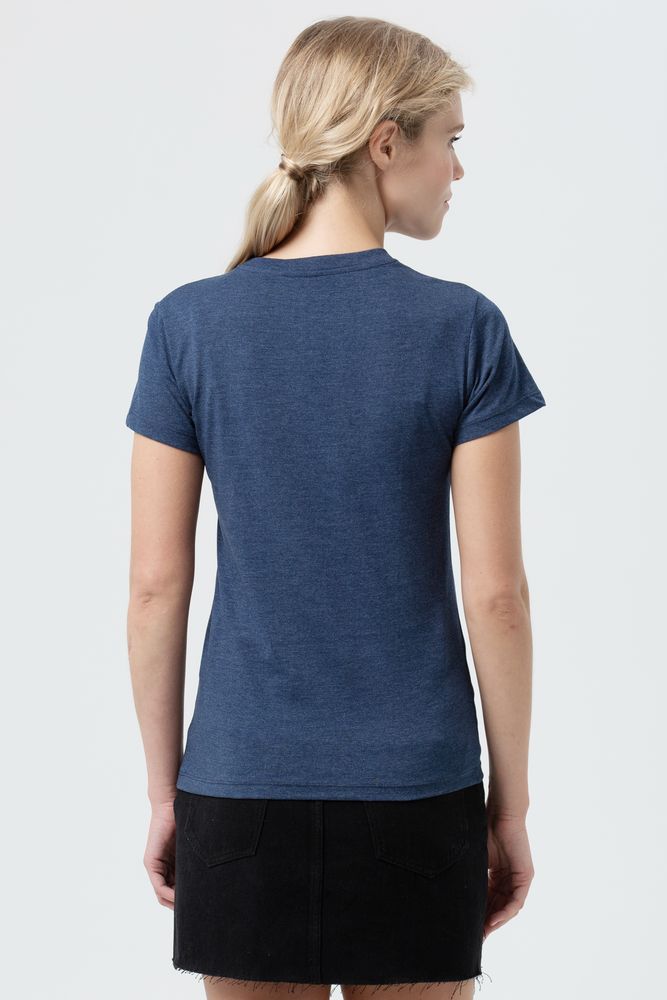 Футболка женская Regent Fit Women, синий меланж-3