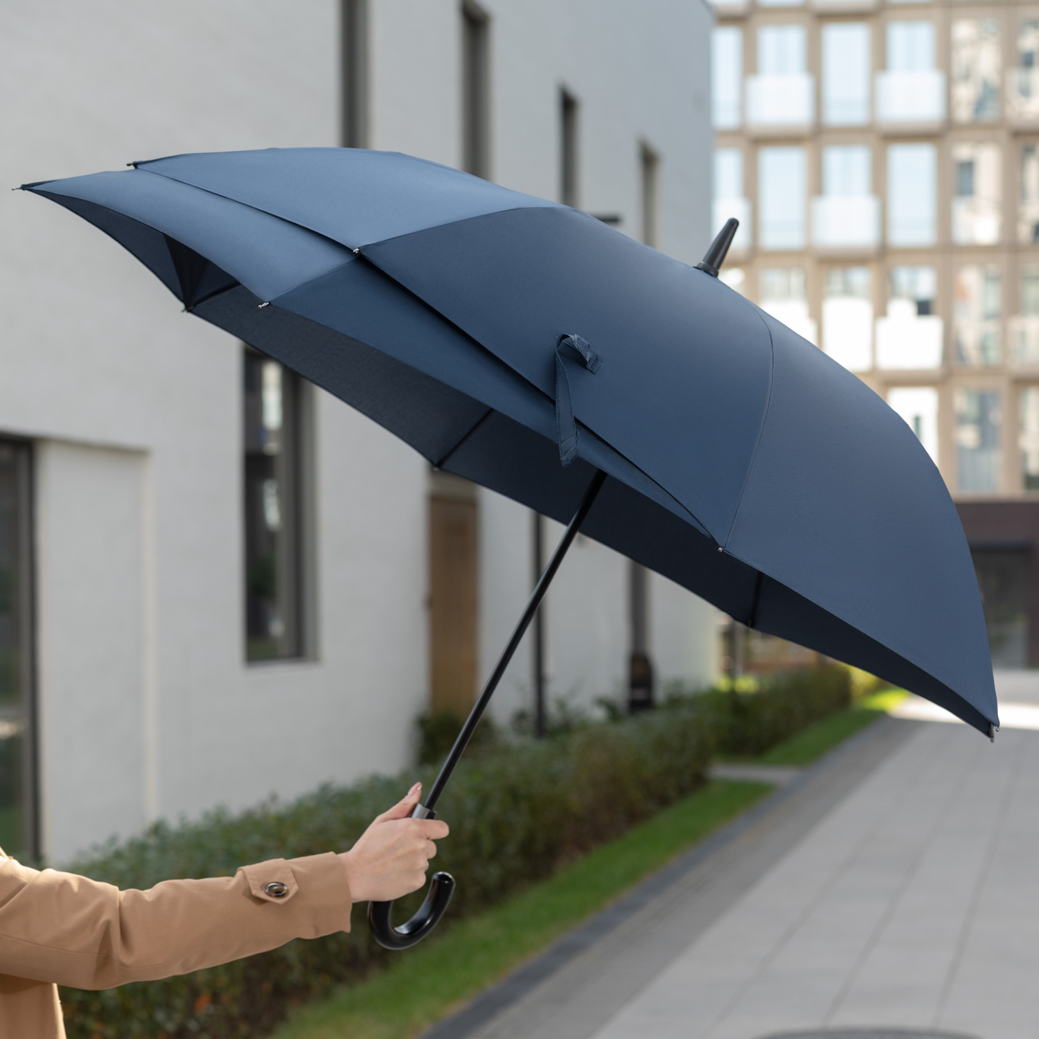 Зонт-трость Dune, синий-7