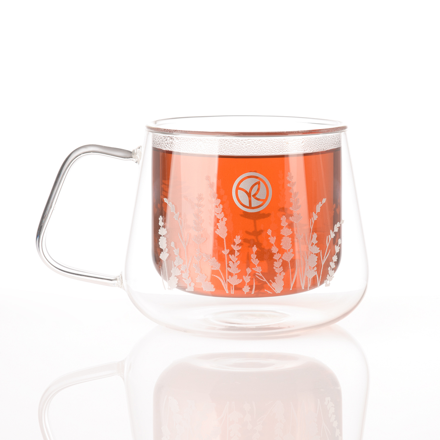 Кружка стеклянная с двойными стенками Dolce-7