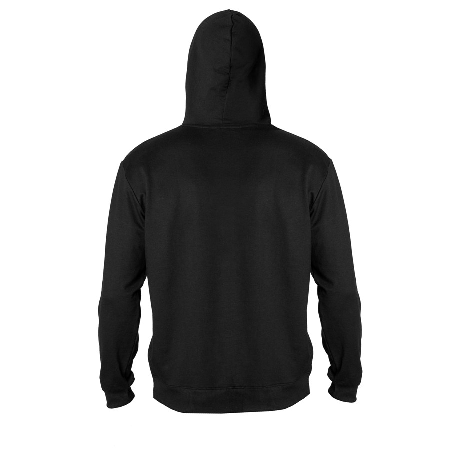 Толстовка унисекс на молнии с капюшоном EVEREST 2 260, черный-3