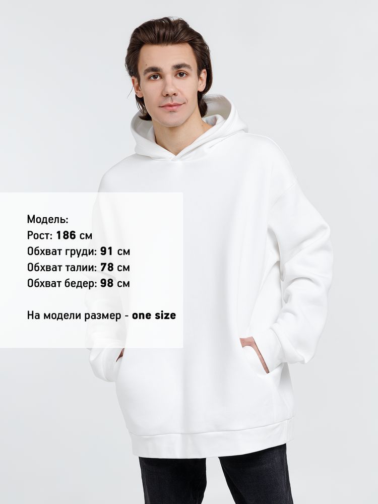 Худи Kulonga One Size, молочно-белое-3