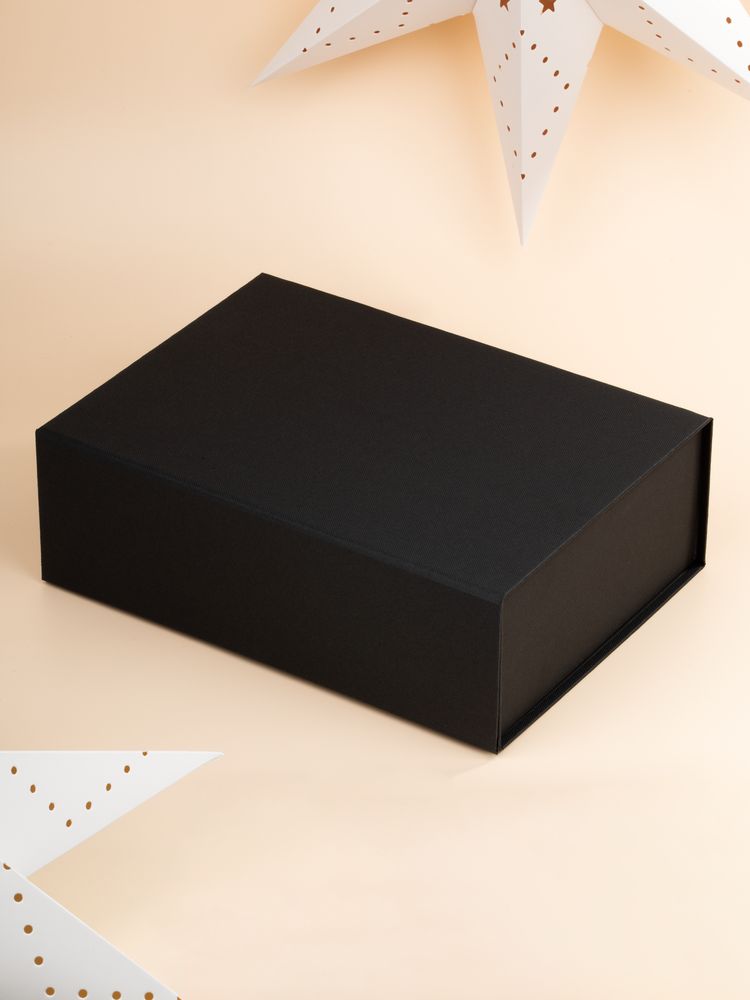 Коробка складная Portada, L, черная-2