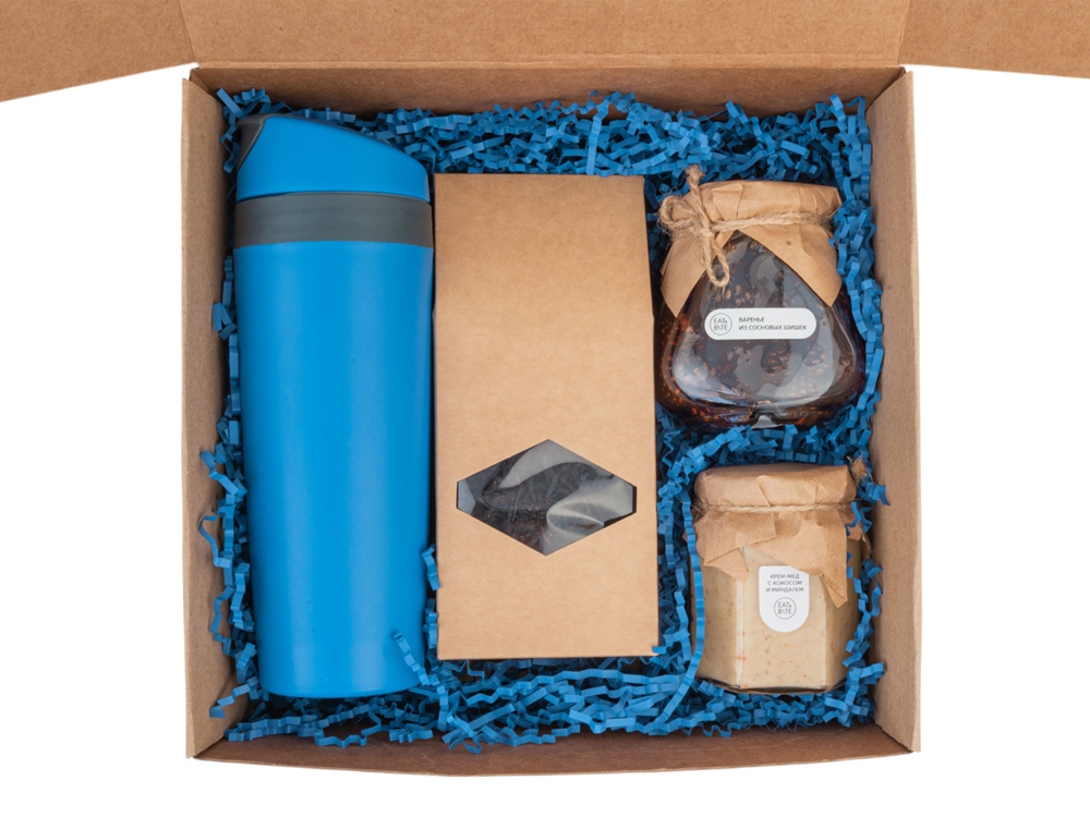 Подарочный набор Tea Cup Superior Honey 2.0, синий-2