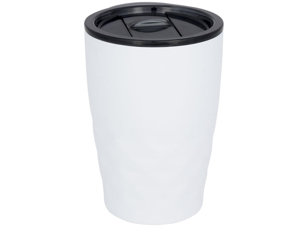 Кружка Geo с вакуумной изоляцией, белый/черный-0
