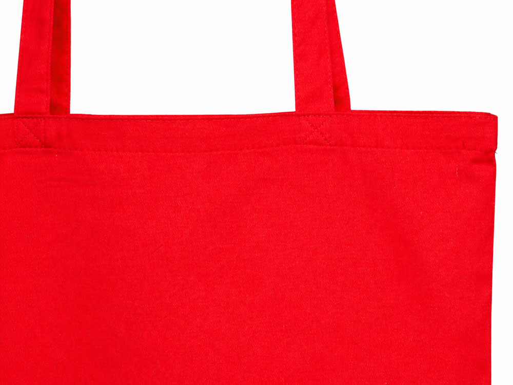 Сумка Кэррими 180 из хлопка, 180 г/м2, красный-2