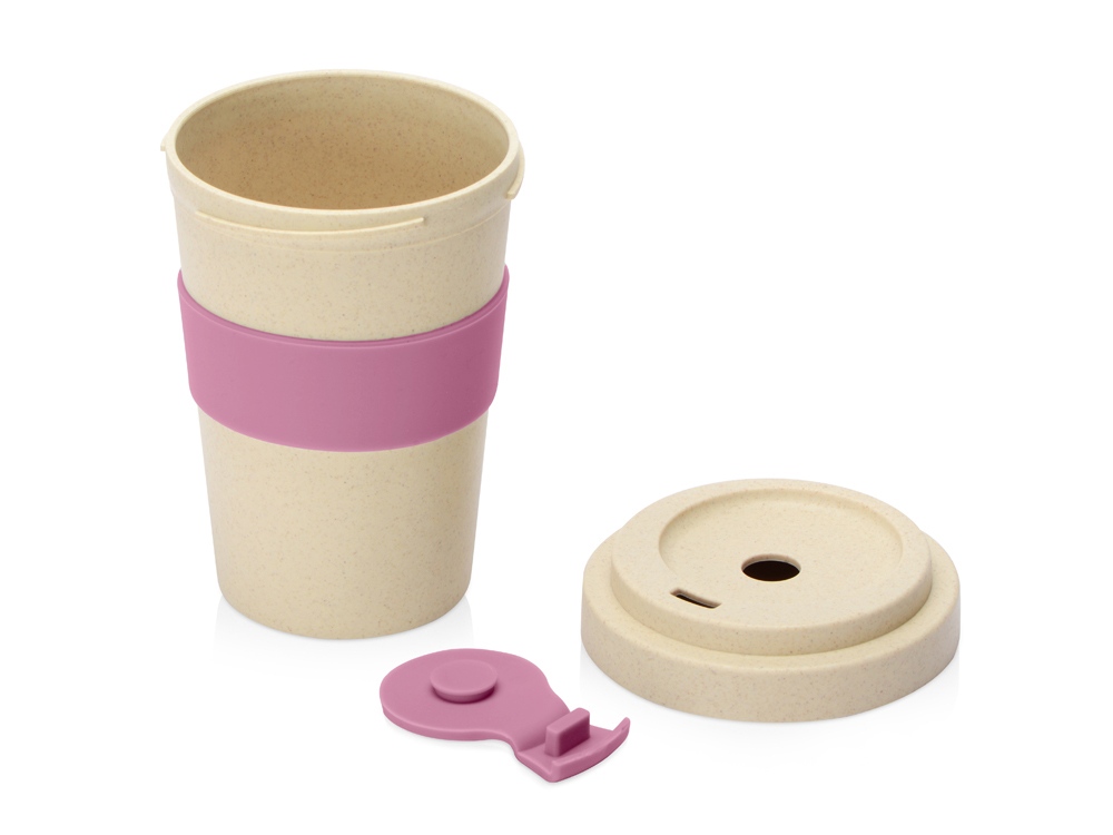 Стакан из пшеничного волокна Flava, dust pink-2