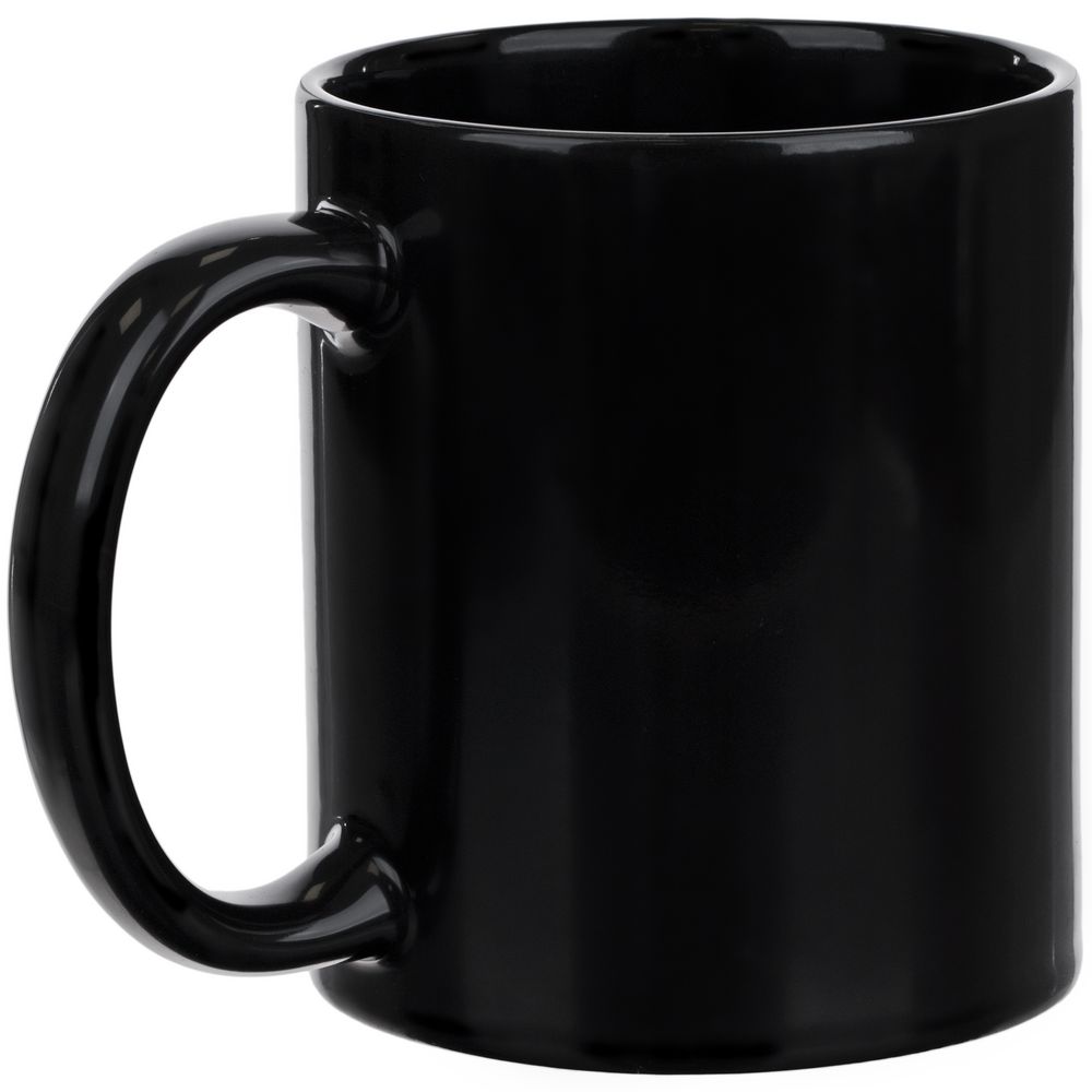 Кружка-хамелеон On Display, глянцевая, черная-1