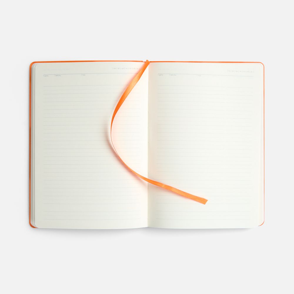 Ежедневник Vale New, недатированный, оранжевый-3