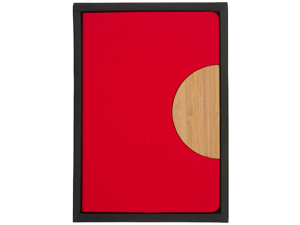 Ежедневник недатированный А5 Bosforo, красный-4