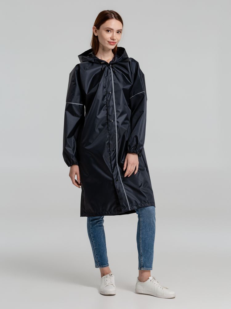 Дождевик со светоотражающими элементами Rainman Blink, темно-синий-4