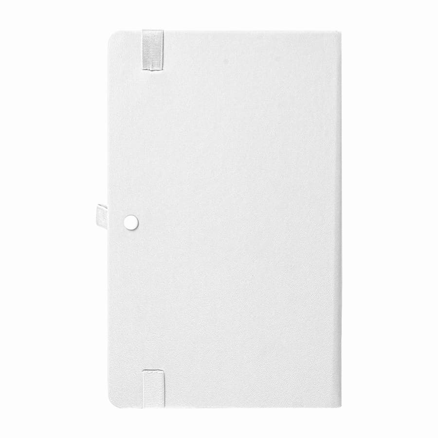 Ежедневник недатированный HAMILTON, A5, белый, кремовый блок
, белый-4