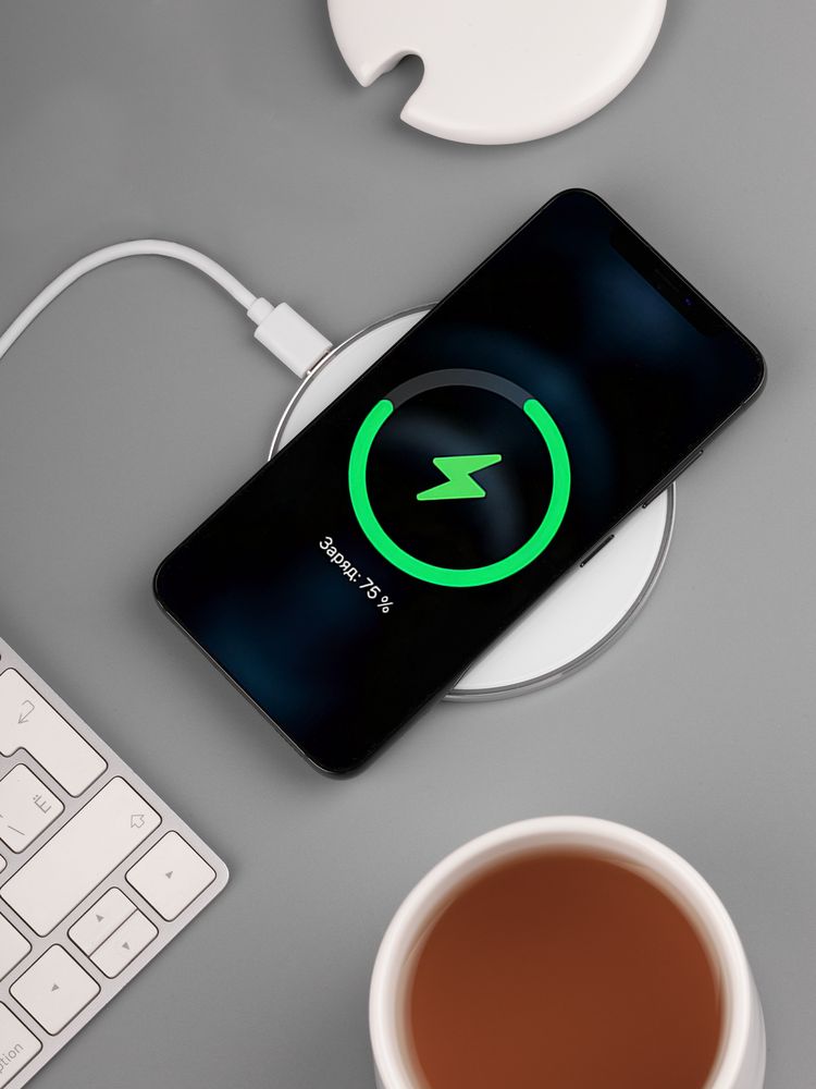 Кружка с подогревом и беспроводной зарядкой dualBase ver. 2.0 Matt, белая-6