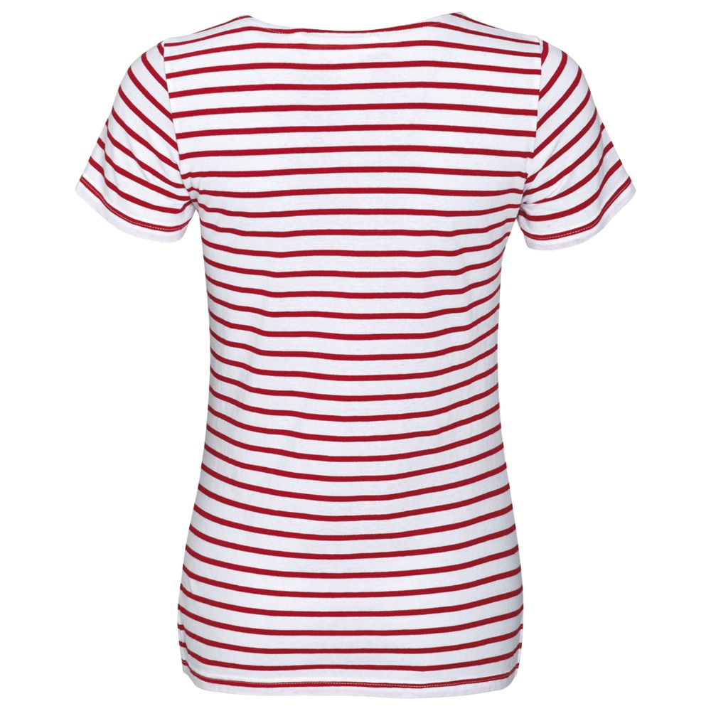 Футболка Miles Women белая с красным-2