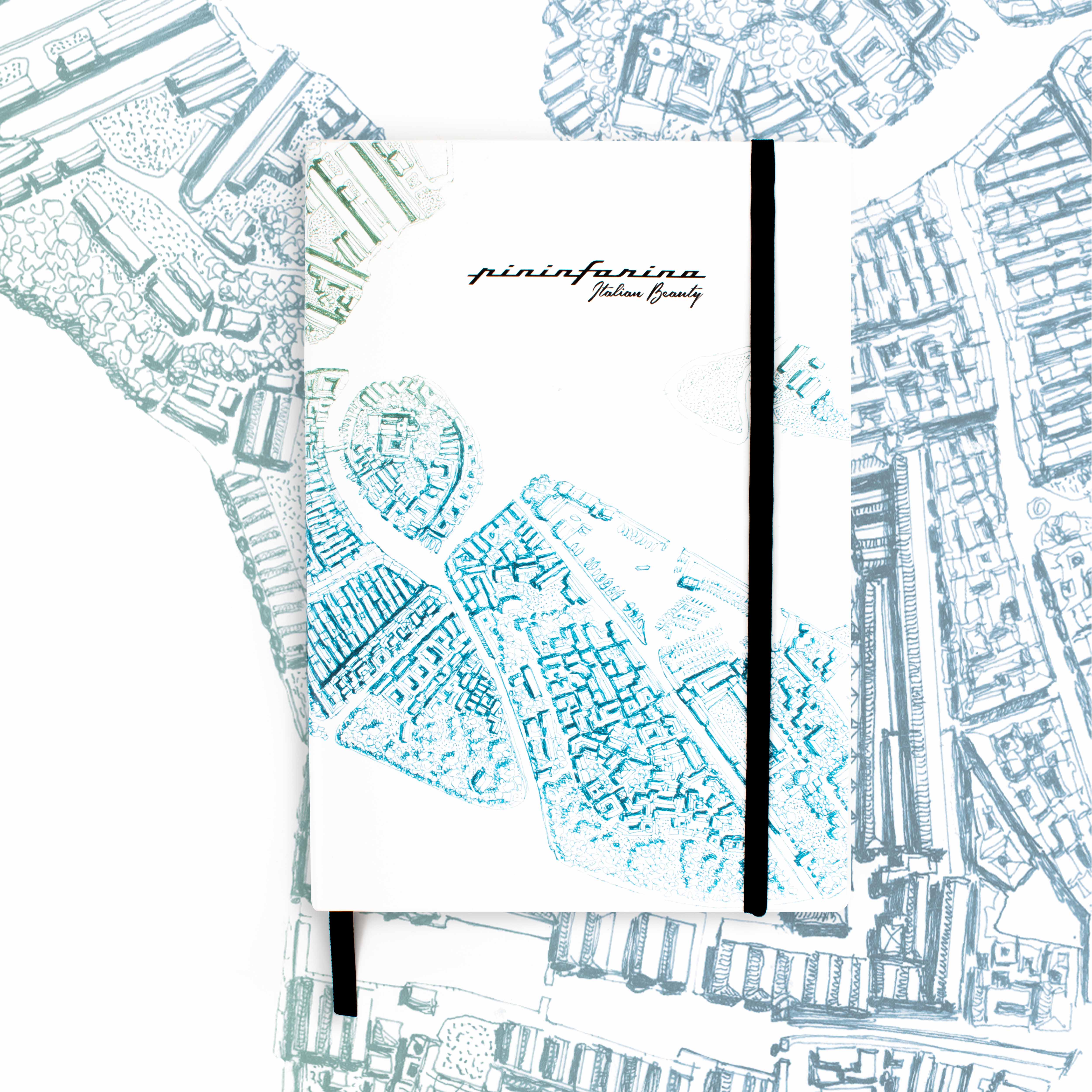 Тетрадь Pininfarina Stone Paper ITALIAN BEAUTY VENEZIA 14х21см каменная бумага, 64 листа, линованная-1